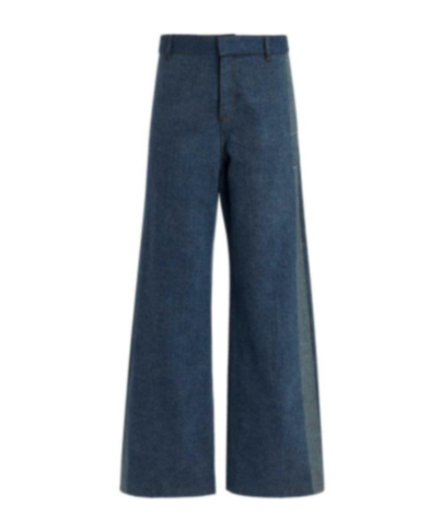 Dior Belt-loop Jeans In Blue