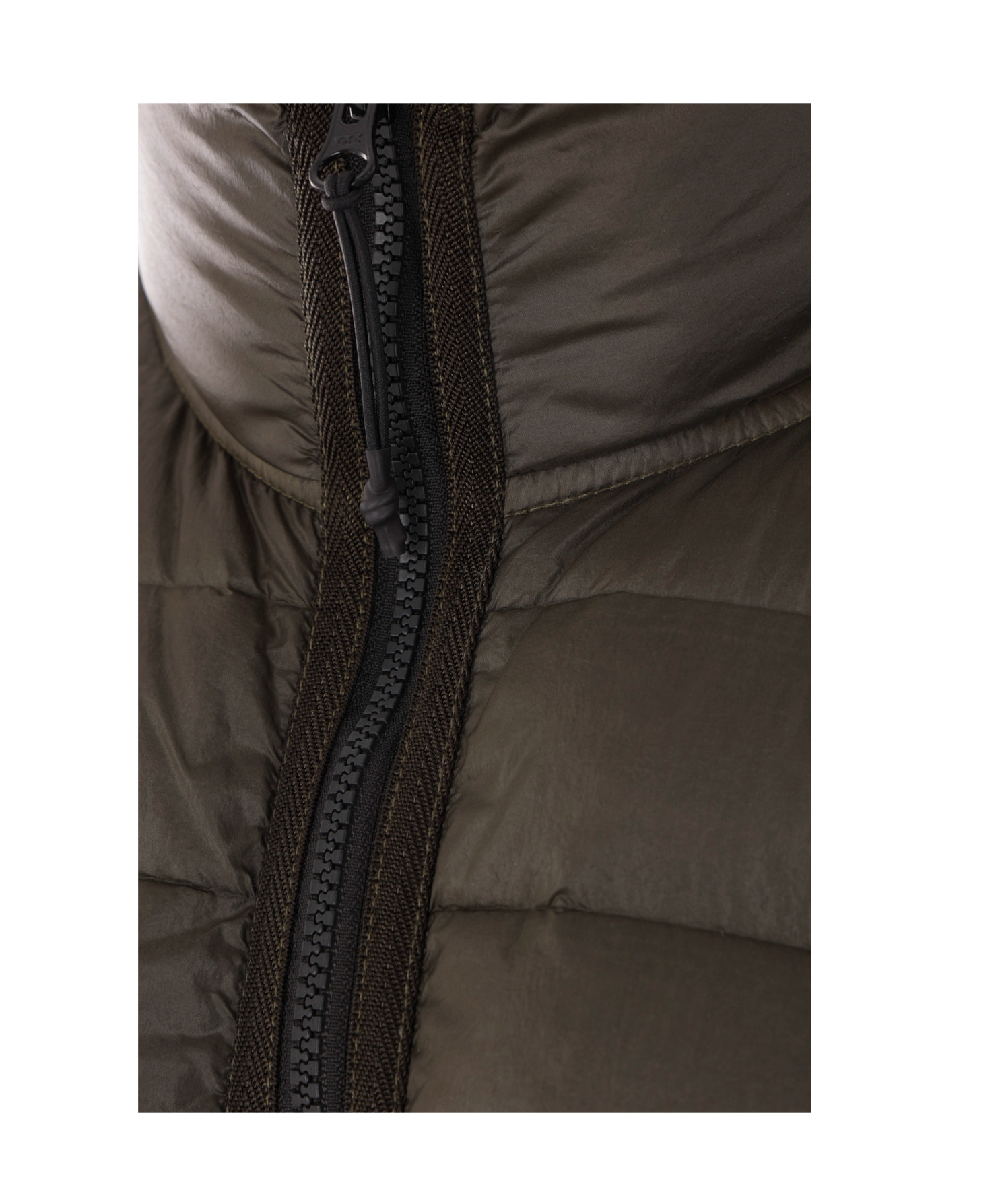 Stone Island Dark Green Down Jacket In Green