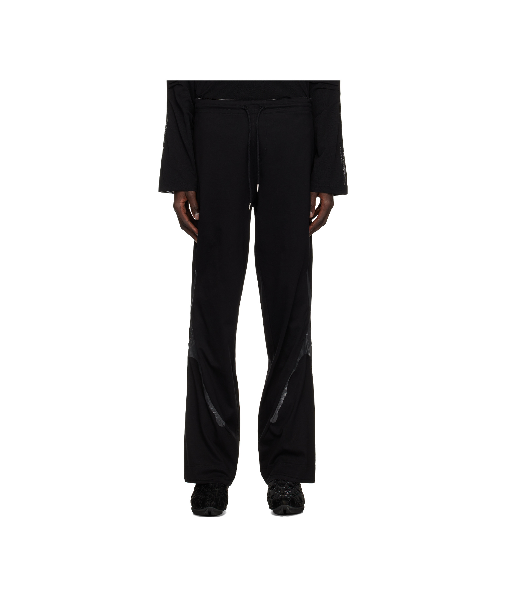 Kiko Kostadinov Alec K-dart Jersey Sweatpants In Black