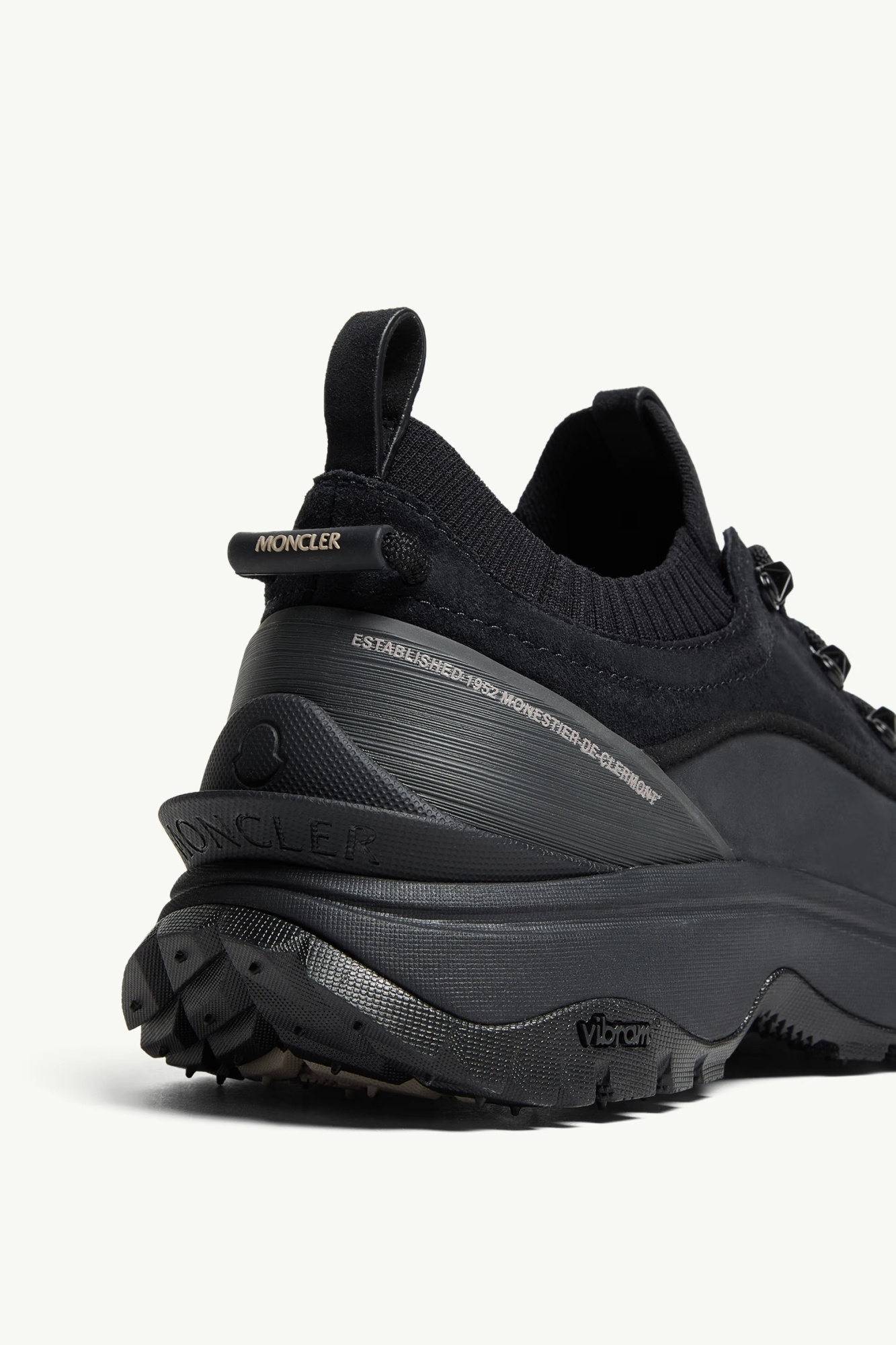 Moncler Sneaker Trailgrip Lite2 Black Men In Black