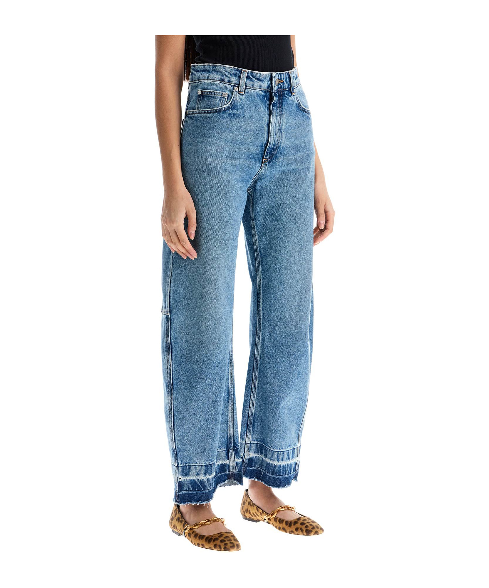 Stella Mccartney Belt-loop Jeans In Blue