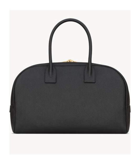 Saint Laurent Sac De Jour Boston In Grained Leather In Black