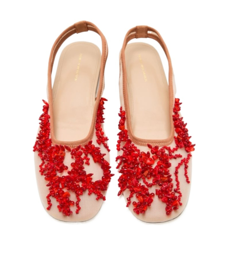 DRIES VAN NOTEN SLINGBACK FLATS 