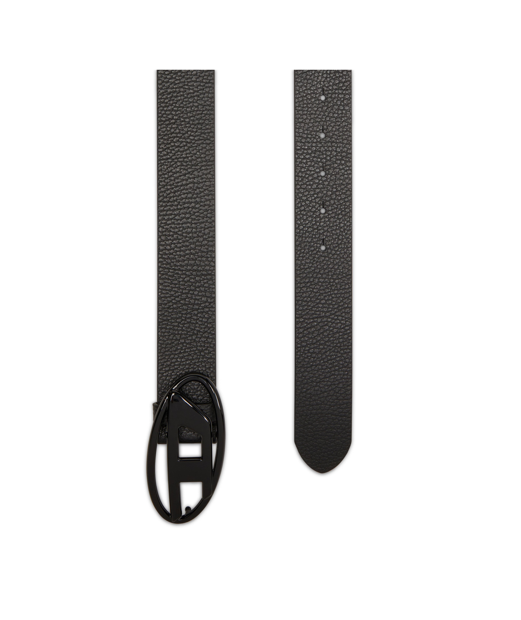 Diesel Oval D Logo B-1dr Accessories In Black