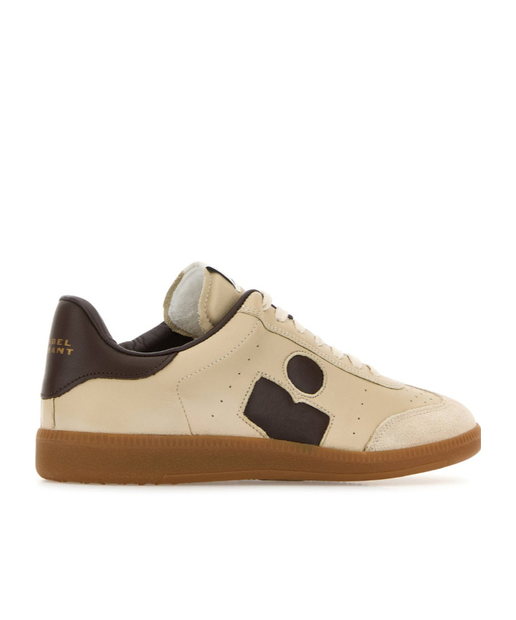 Isabel Marant Low-top Sneakers Featuring Contrast Panels In Neutral