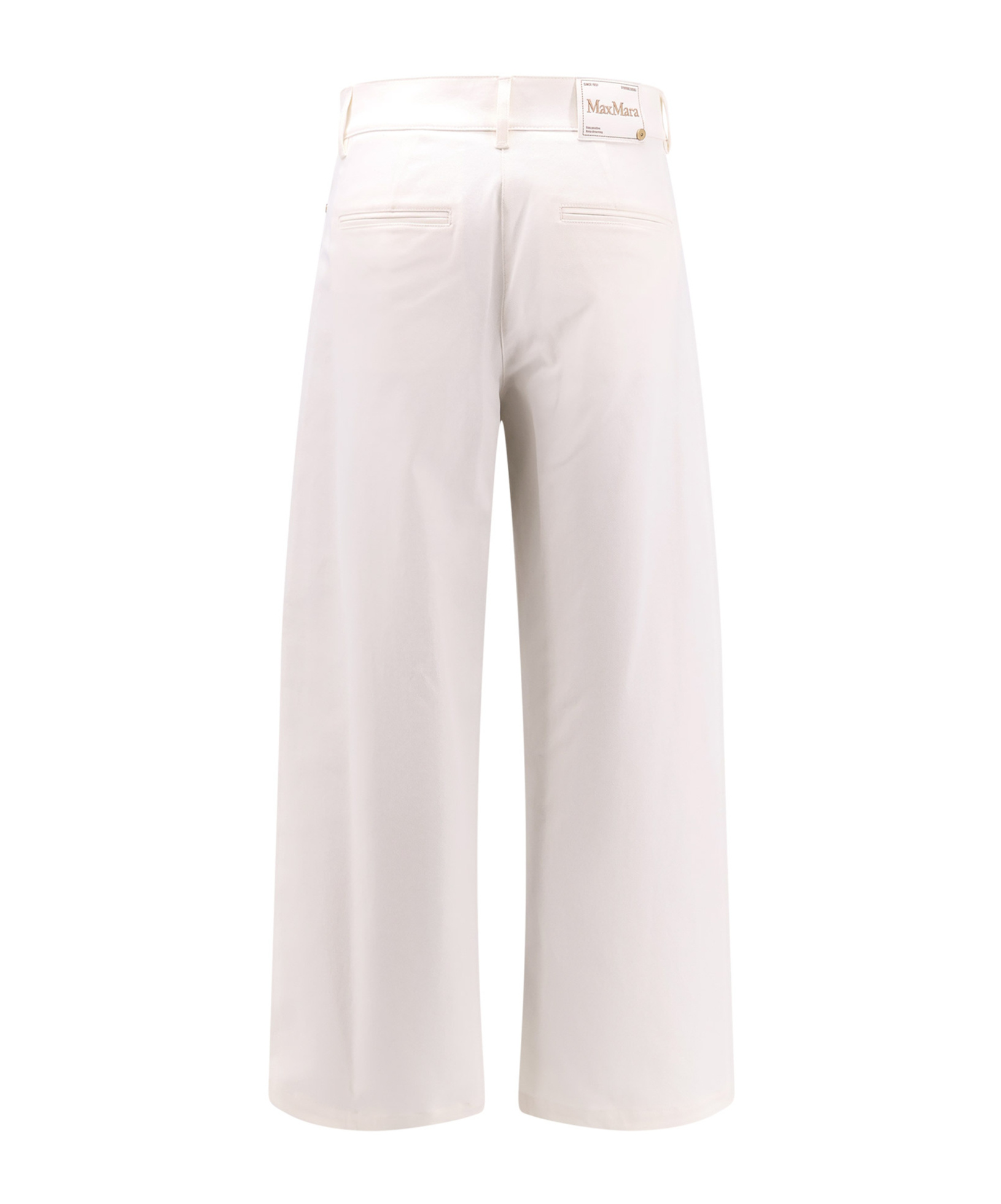 Max Mara Multi-pocket Jeans In White