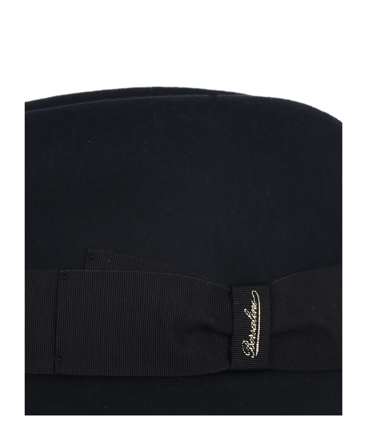 Borsalino Midnight Blue Felt Hat In Black