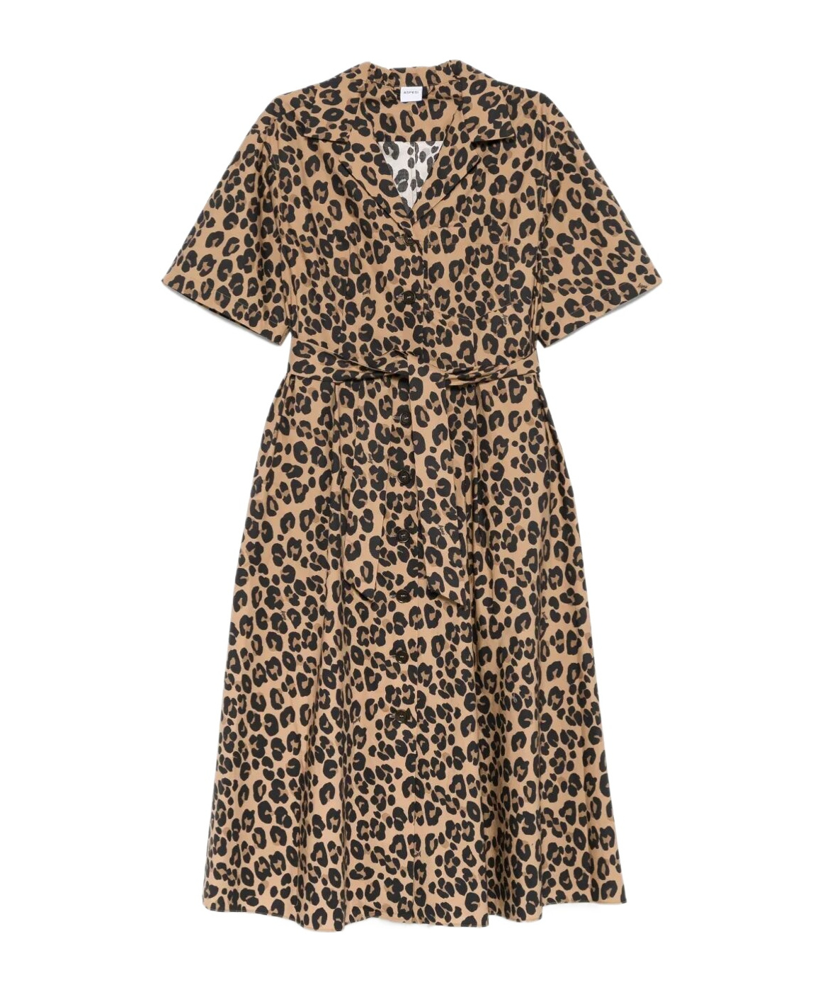 Aspesi Leopard-print Midi Dress