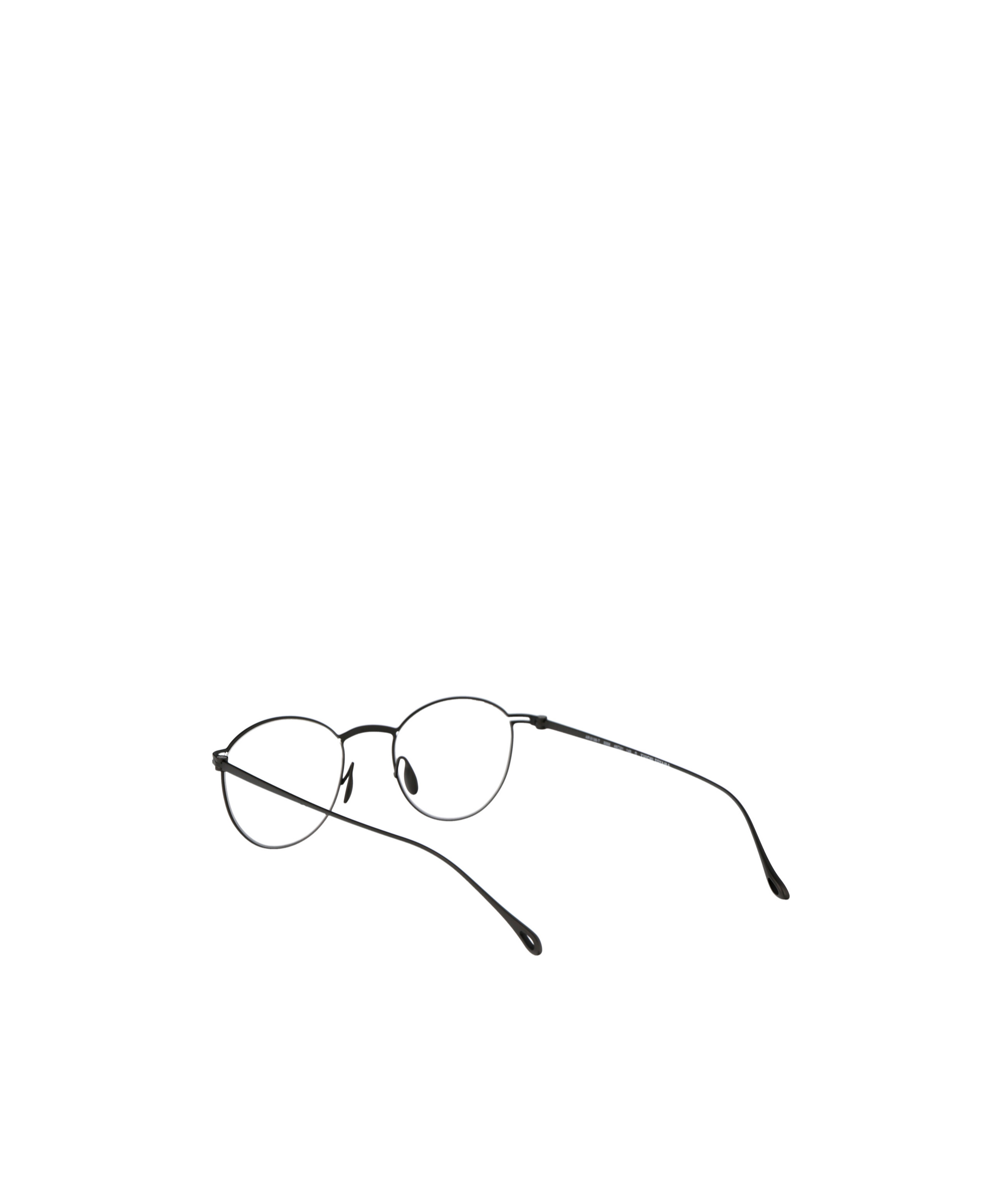 Giorgio Armani Round Frame Glasses In White