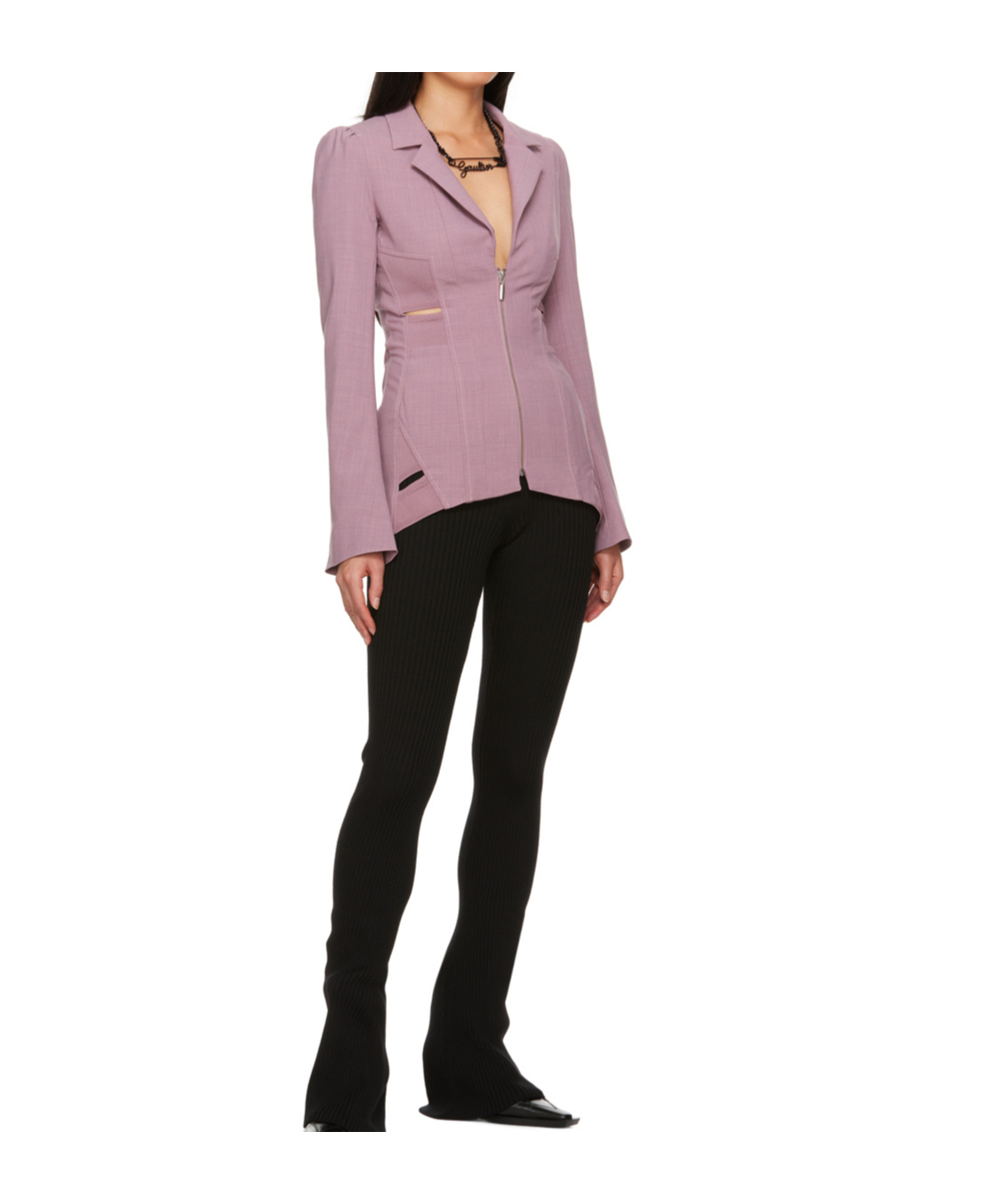 Jean Paul Gaultier Purple Knwls Edition Blazer