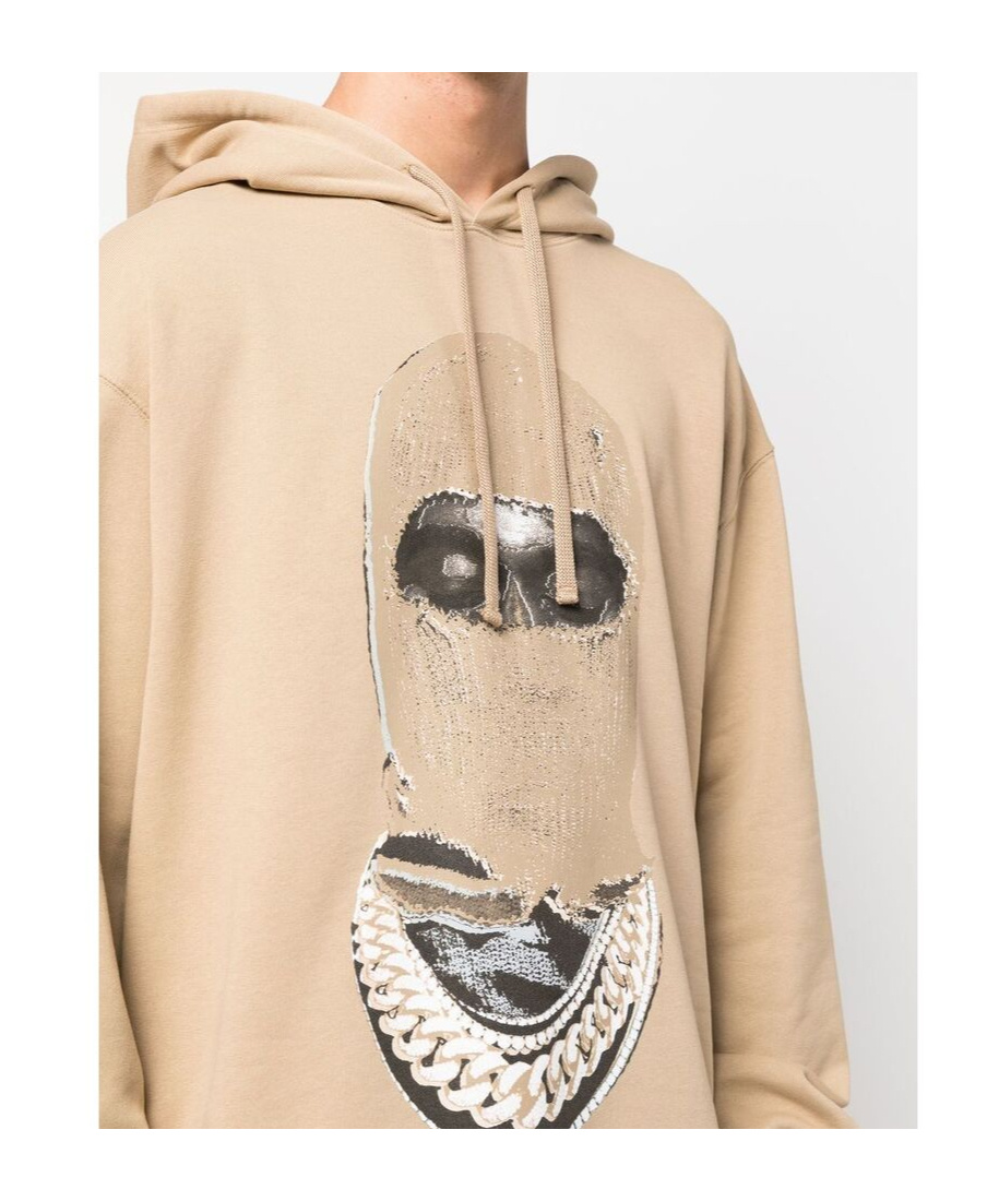 Ih Nom Uh Nit Man Sweatshirt Sand Size Xl Cotton In Beige