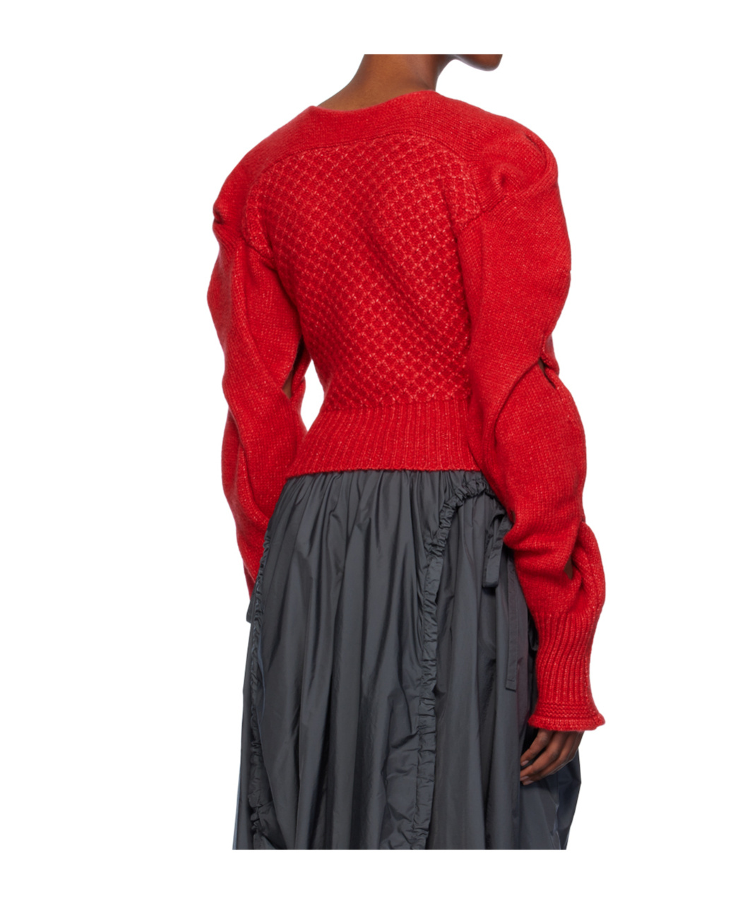 Kiko Kostadinov Red Dendra Sweater In Red