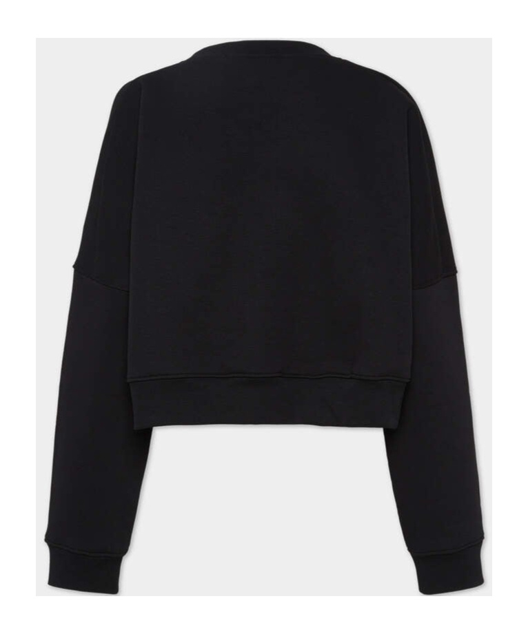 Dsquared2 Flap-pocket Sweatshirt In Black