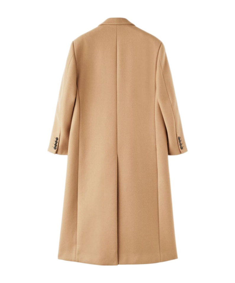 Loro Piana Long-sleeved Coat In Light Brown