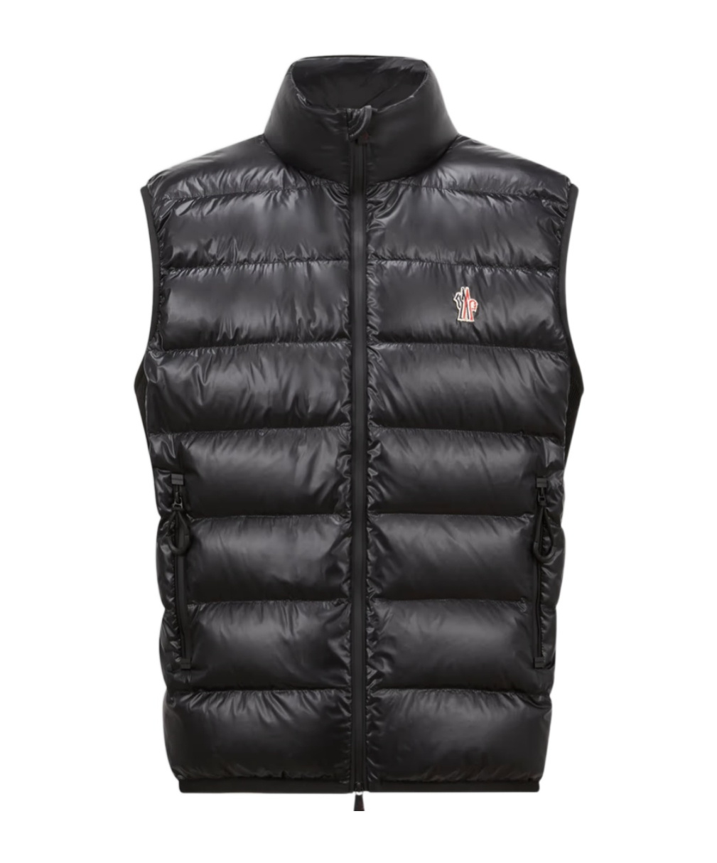 Moncler Doudoune Sans Manches In Black