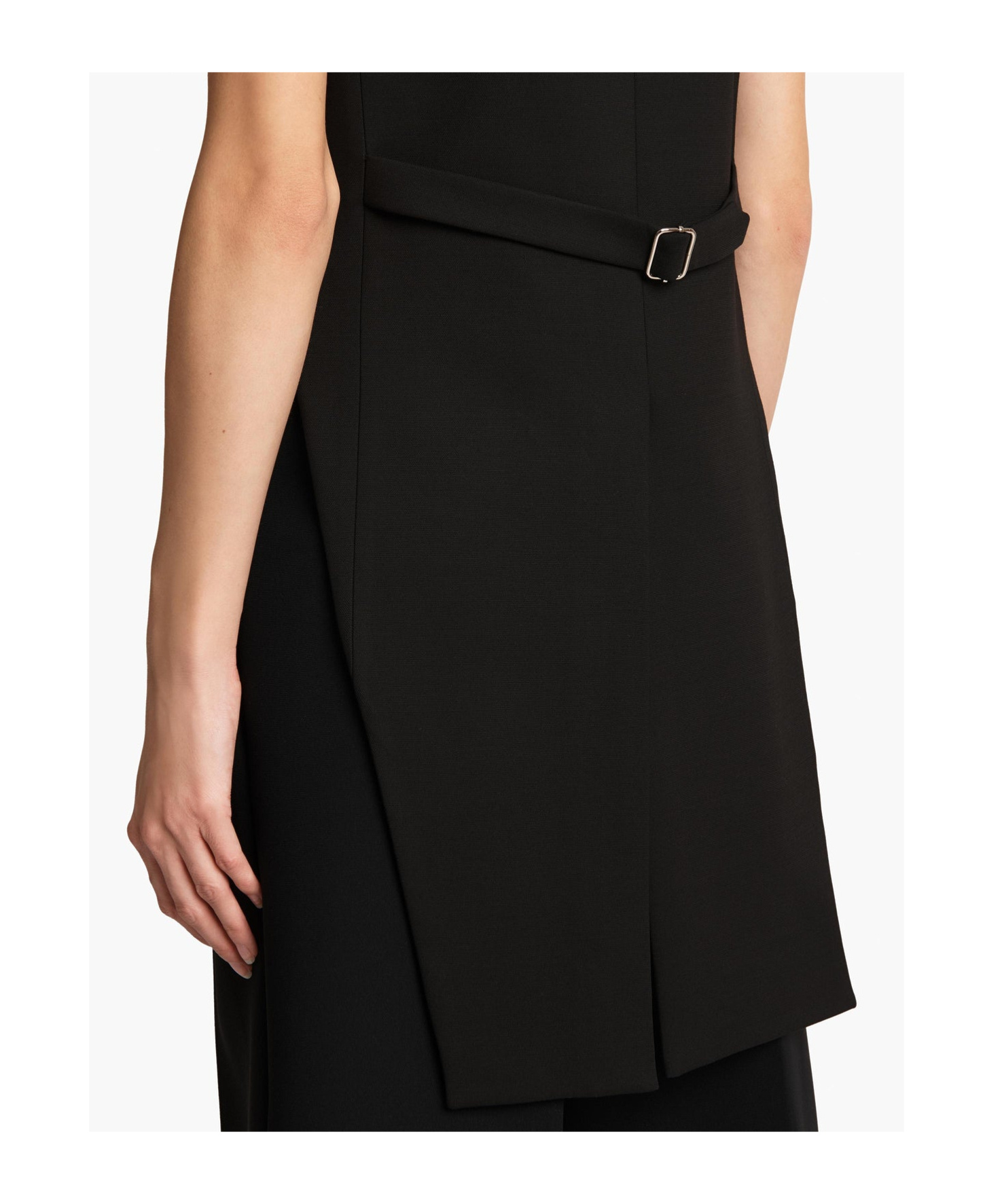Khaite Orville Double-breasted Tuxedo Vest In Black