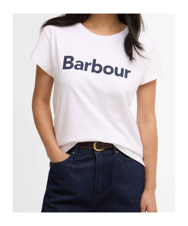 Barbour Hartland T-shirt In White
