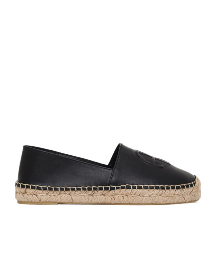 Shop Anine Bing Paloma Espadrilles In Black