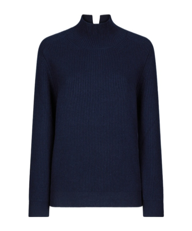 Dondup Turtleneck Sweater In Blue