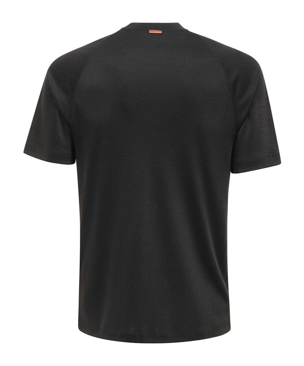 Zegna T-shirt With Round Neck And Short Sleeves In Black