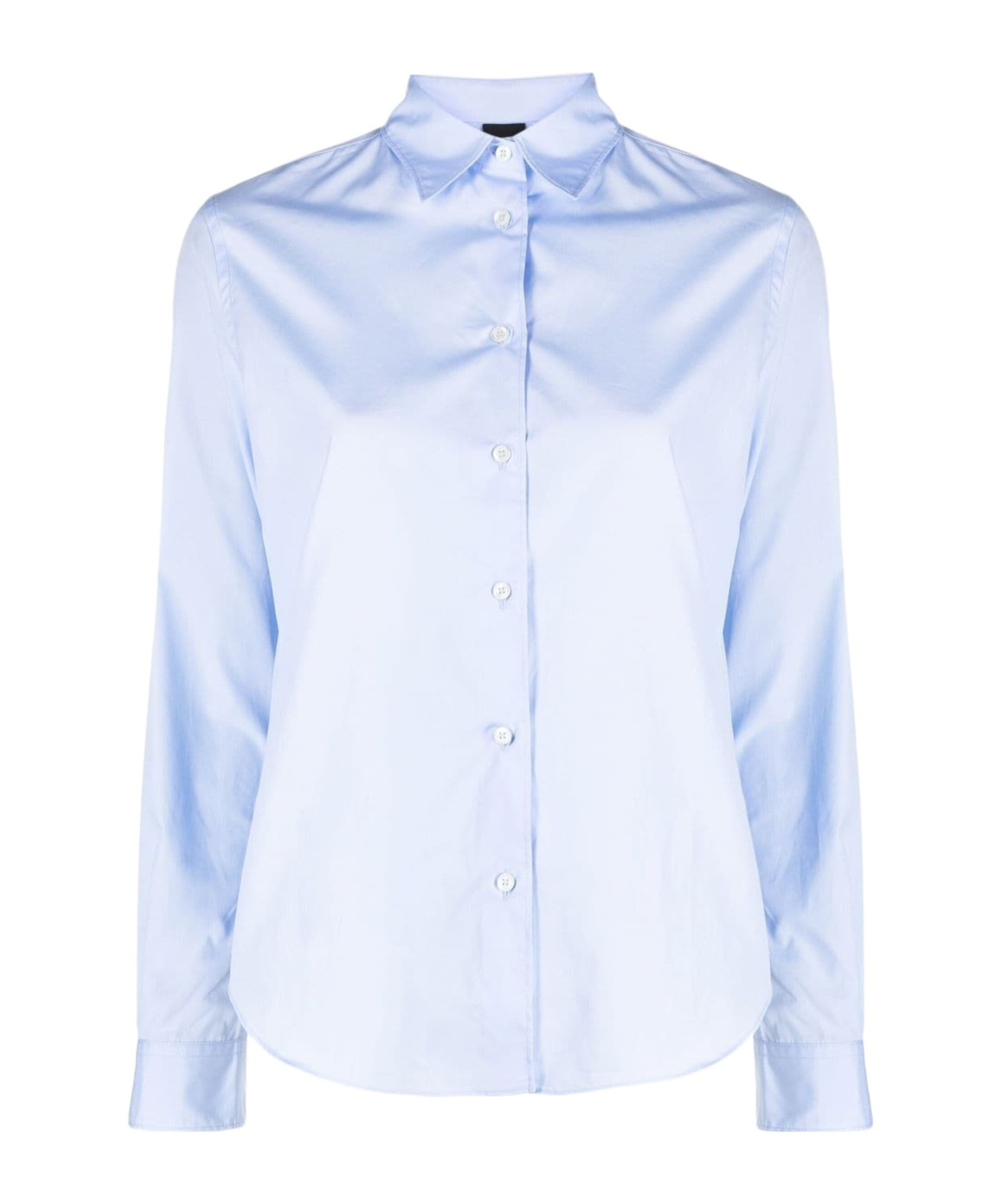Aspesi Long-sleeved Shirt In Blue