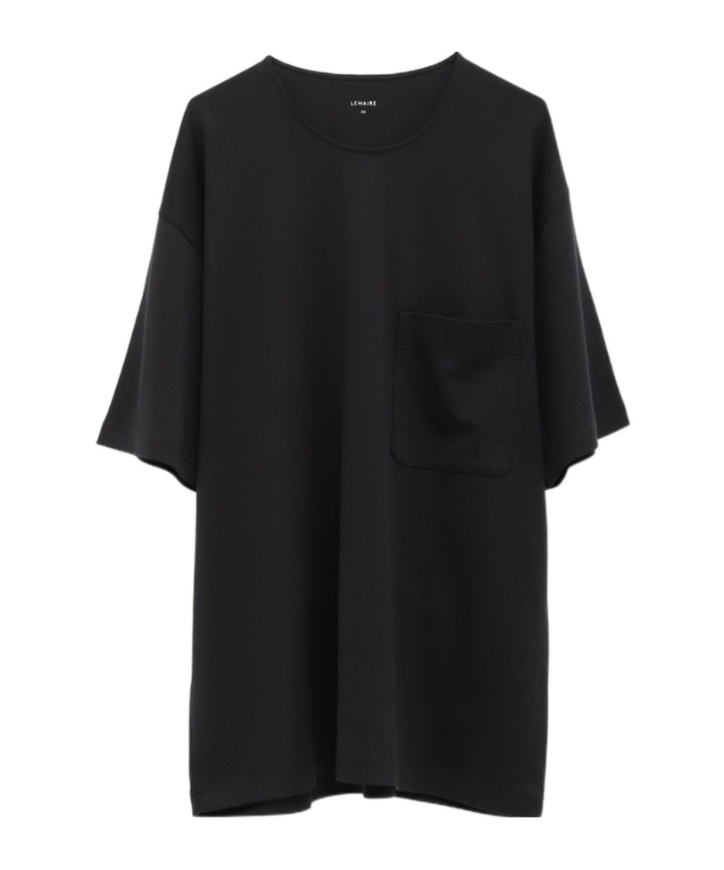Lemaire Pocket Short-sleeve Top In Black