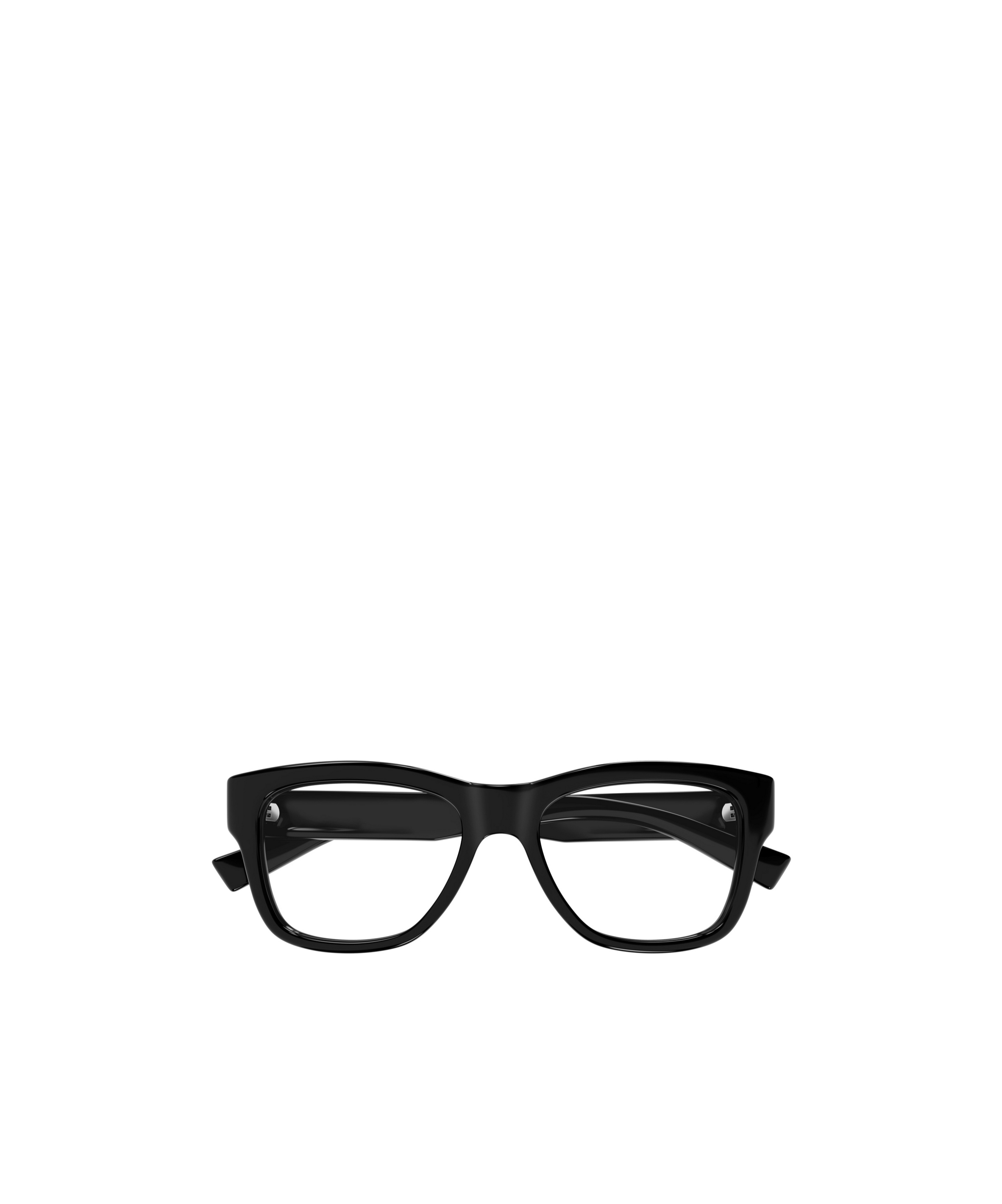 Saint Laurent 677 Square-frame Glasses In Black
