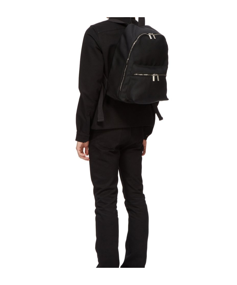 Rick Owens Cordura Backpack In Black