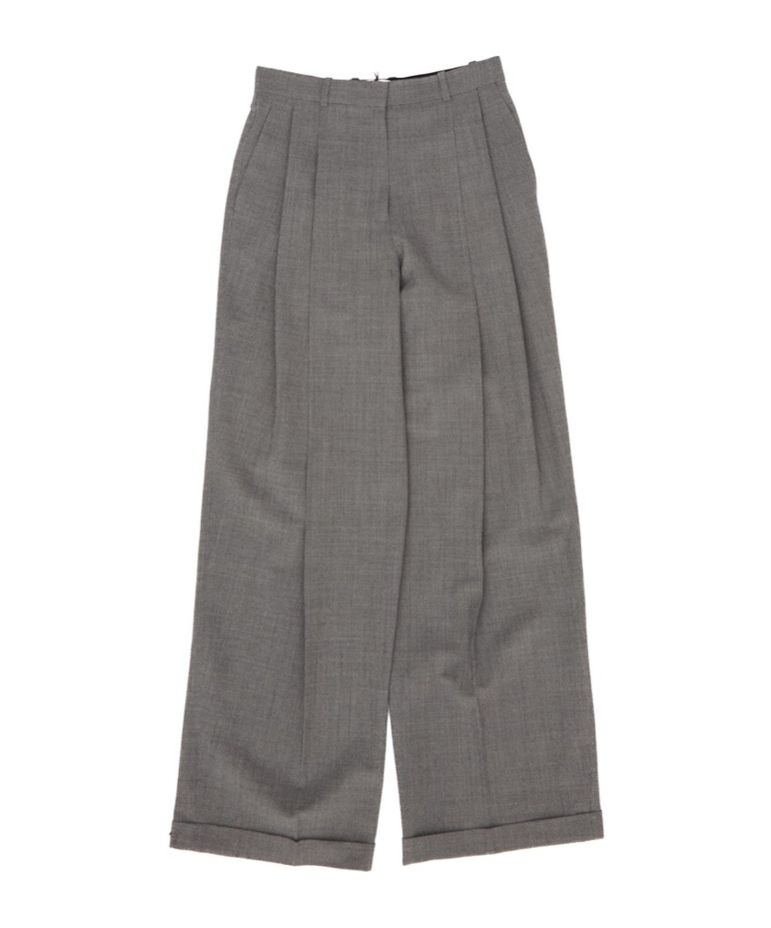 The Row Casual Pants With Belt Loops In Gray