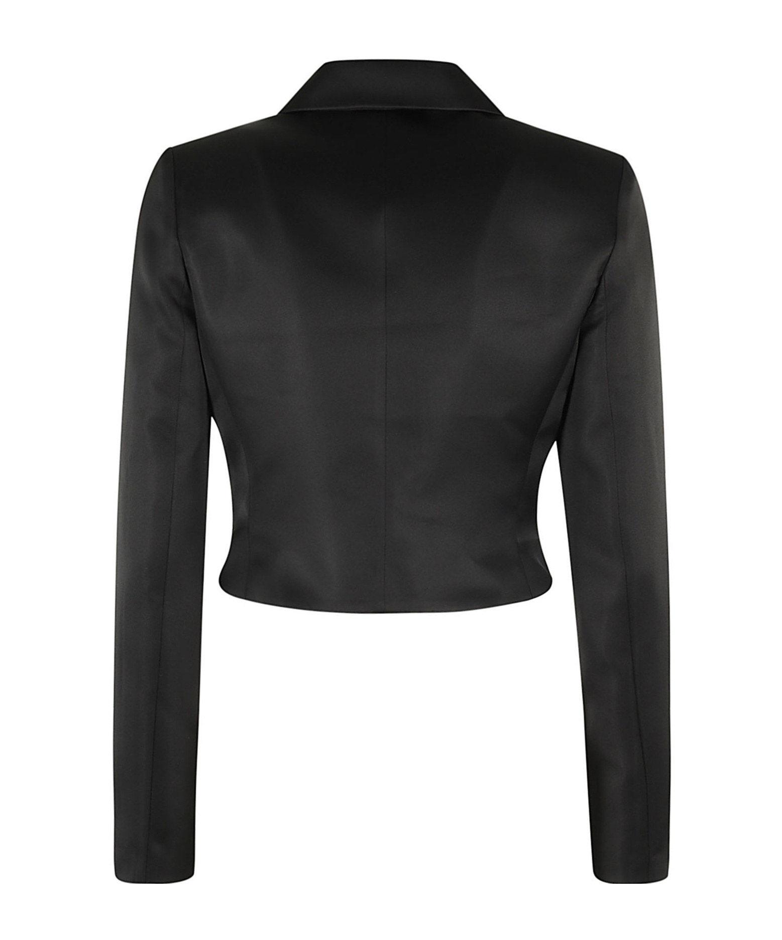 Coperni Short Double-breasted Suit Jacket In Black