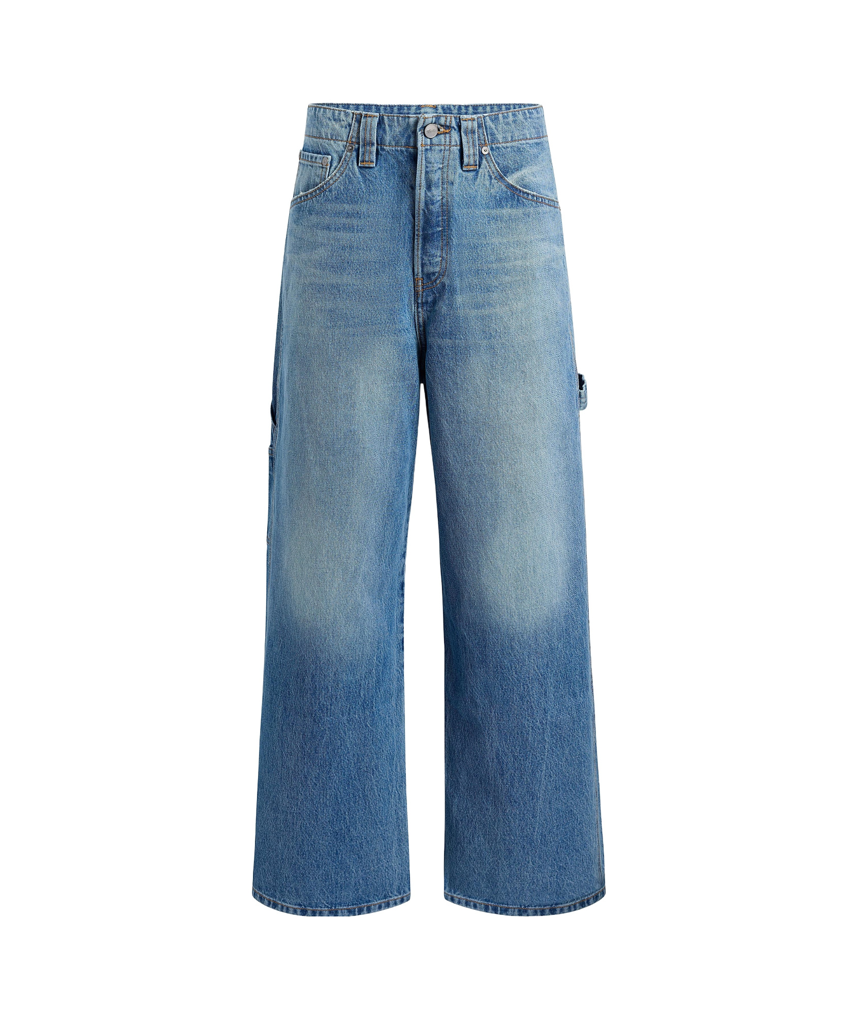 Shop Khaite Sowen Jean In Blue
