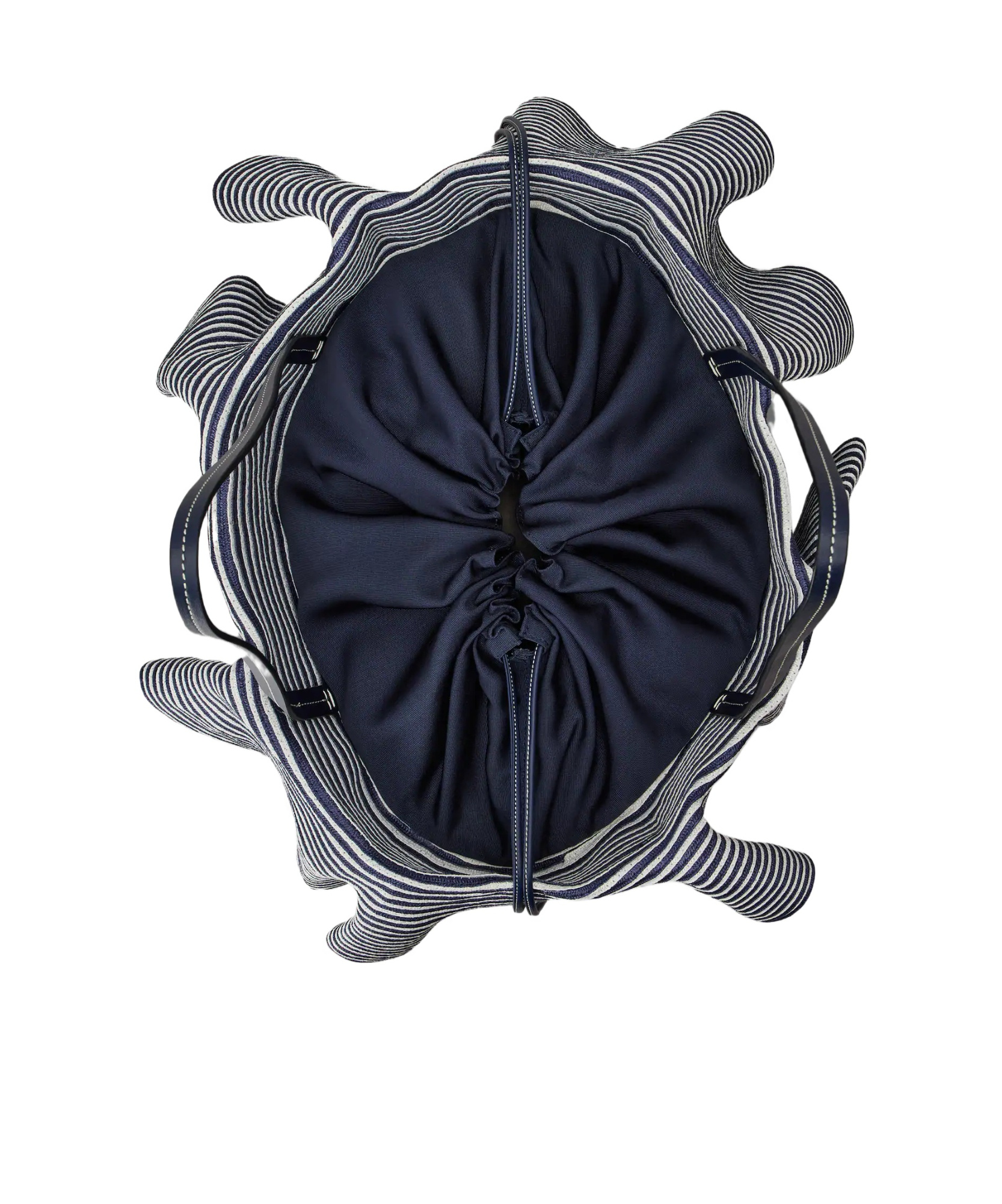 Roger Vivier Medium Shopping Bag In Raffia