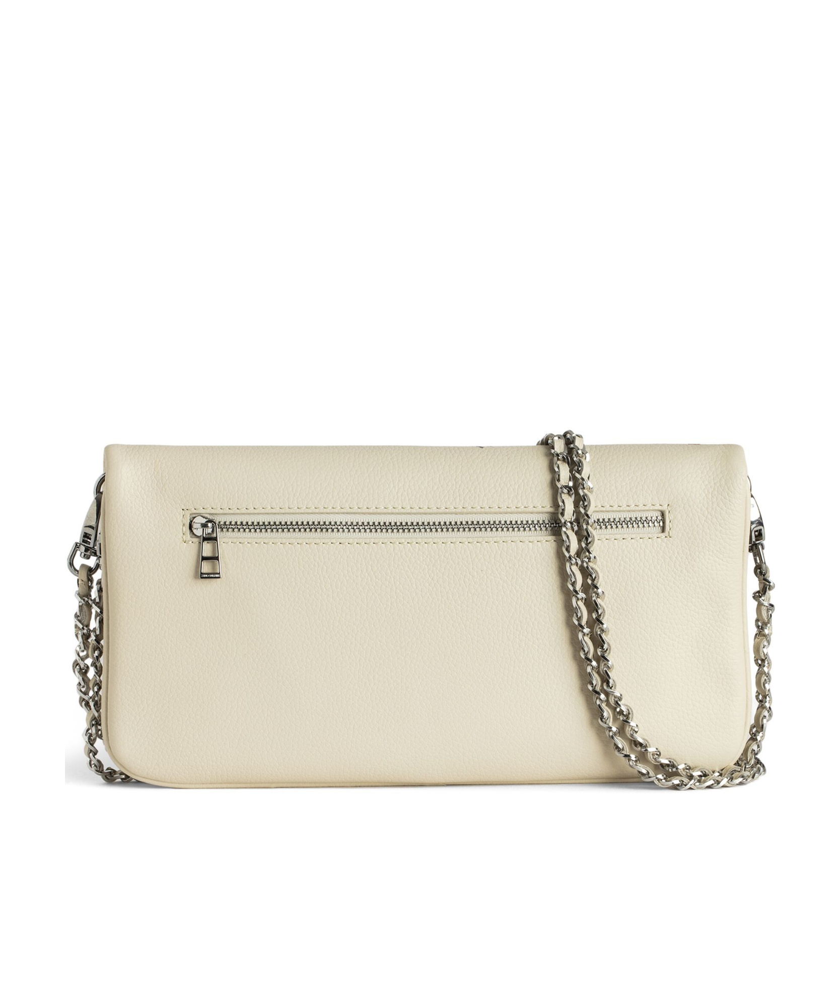 Shop Zadig & Voltaire Rock Love Tag Crossbody Bag In Nude