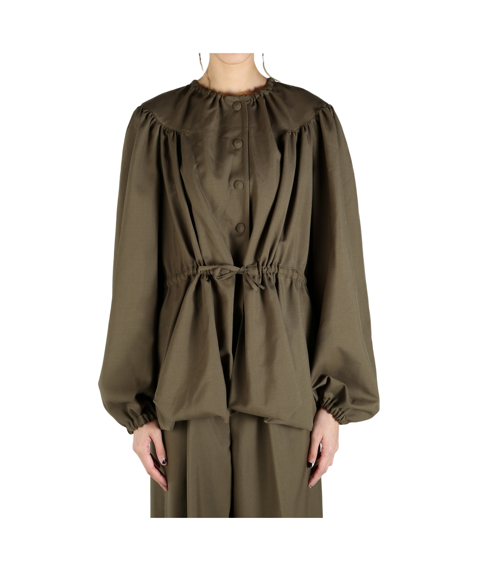 Dries Van Noten Vather Jacket In Khaki
