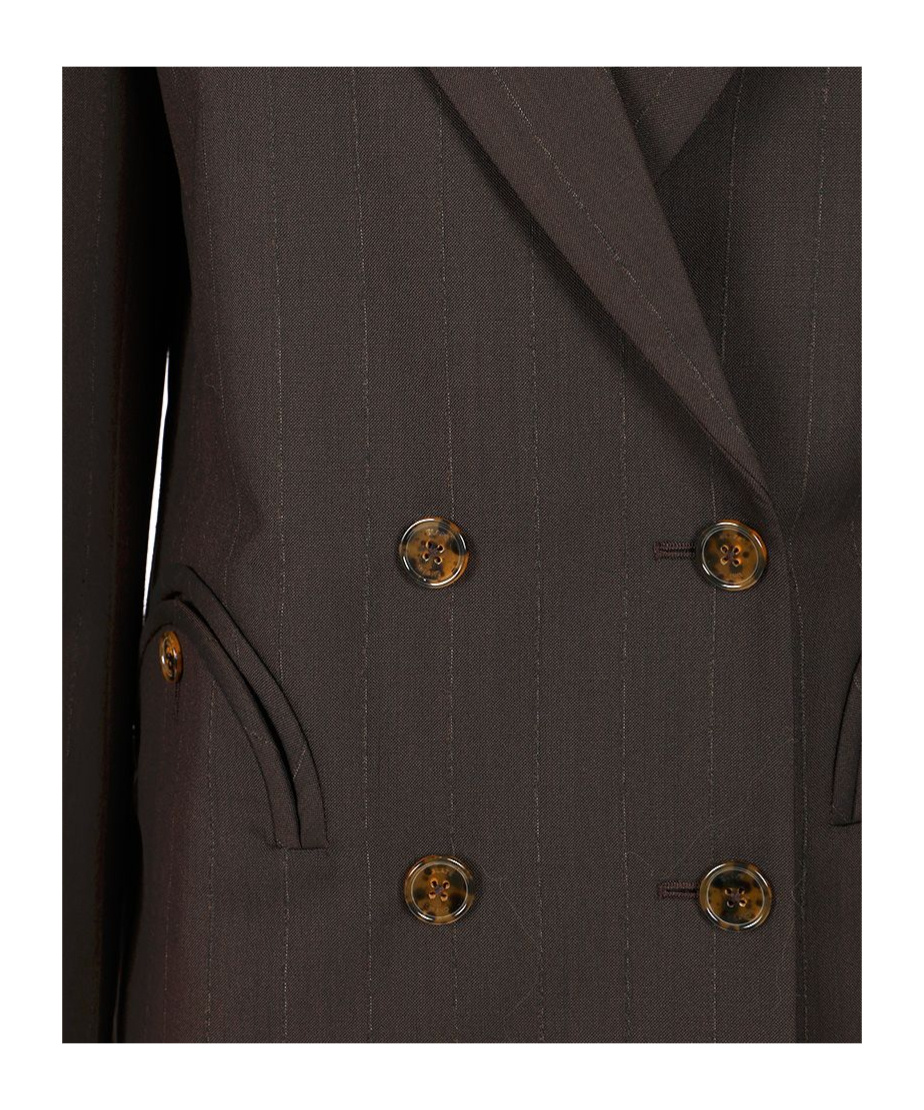 Blazé Milano Double-breasted Blazer In Black