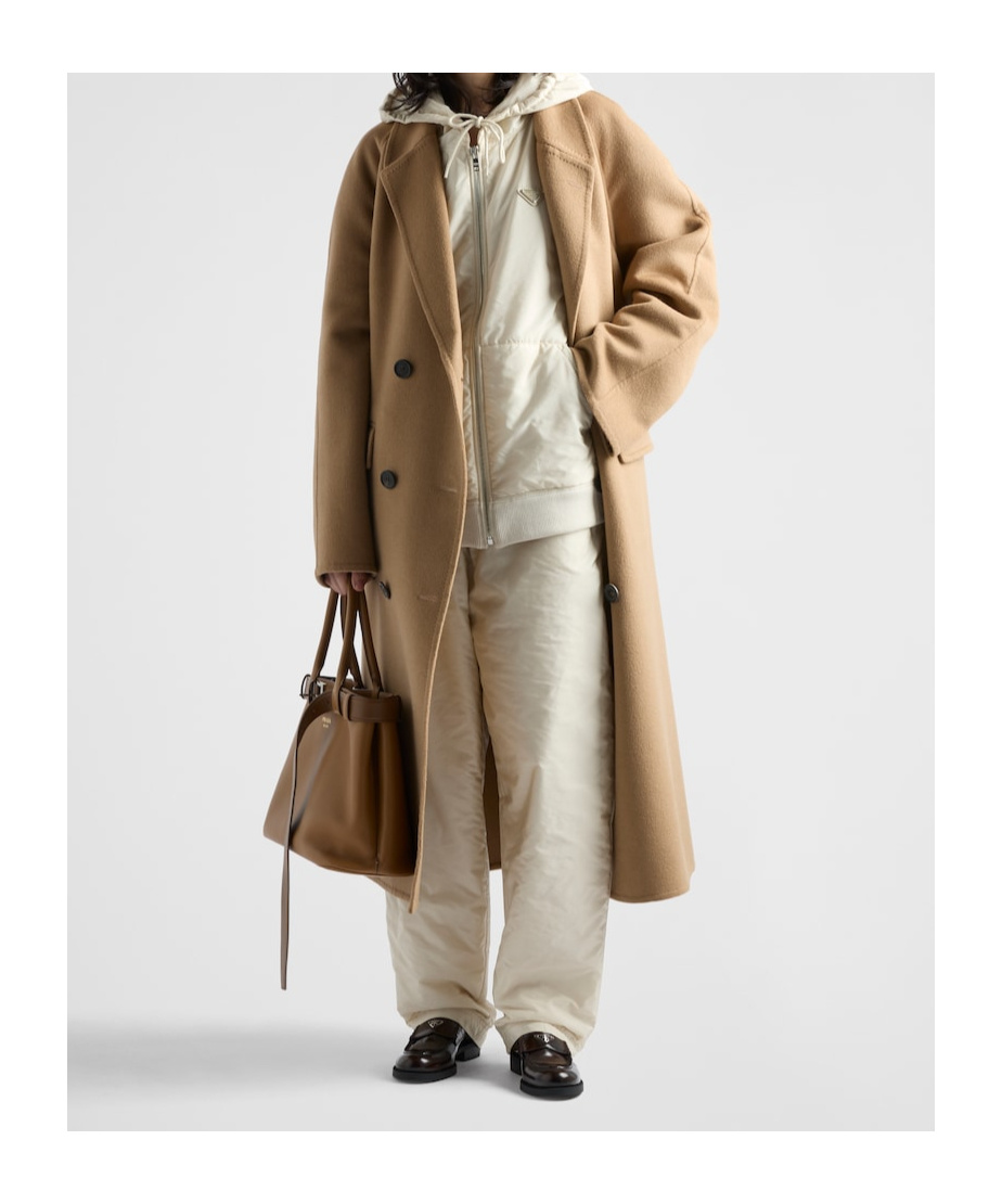 Prada Hose Aus Leichtem Re-nylon In Nude