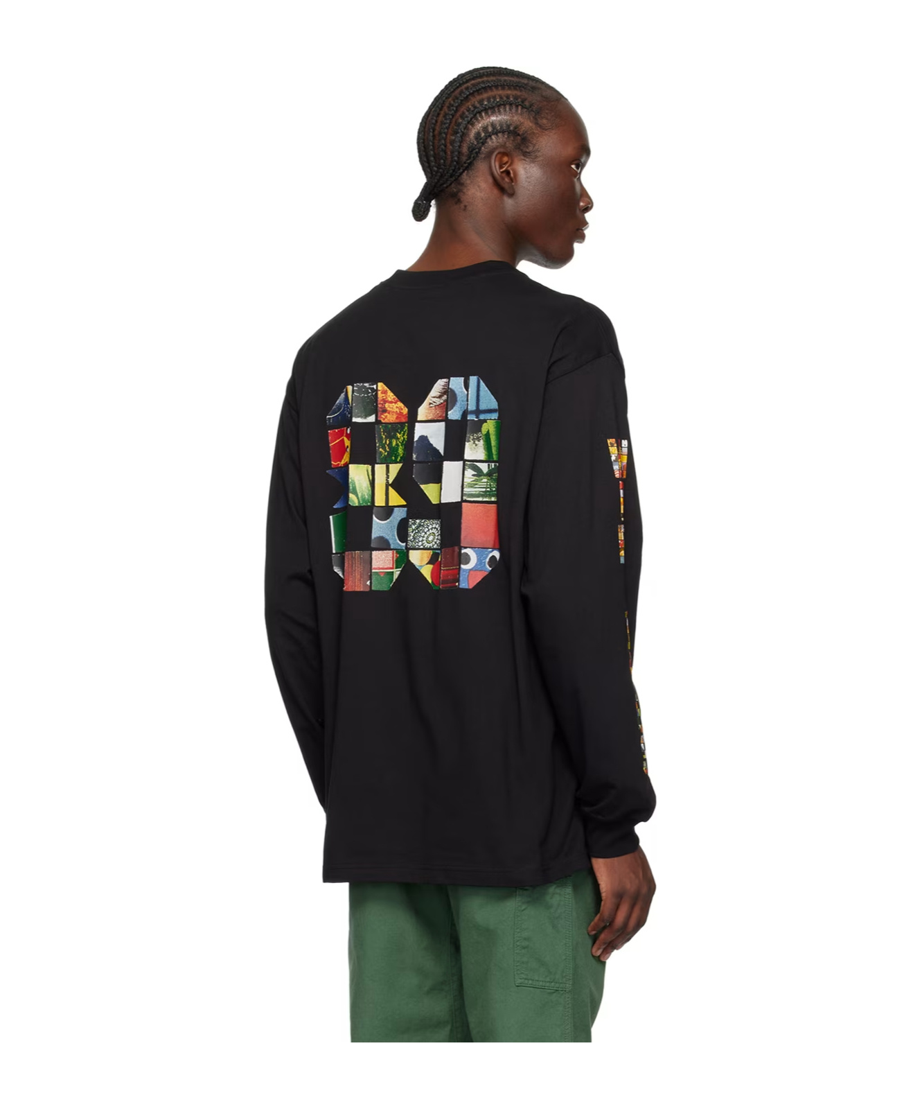 Carhartt Machine 89 Long-sleeved T-shirt In Black