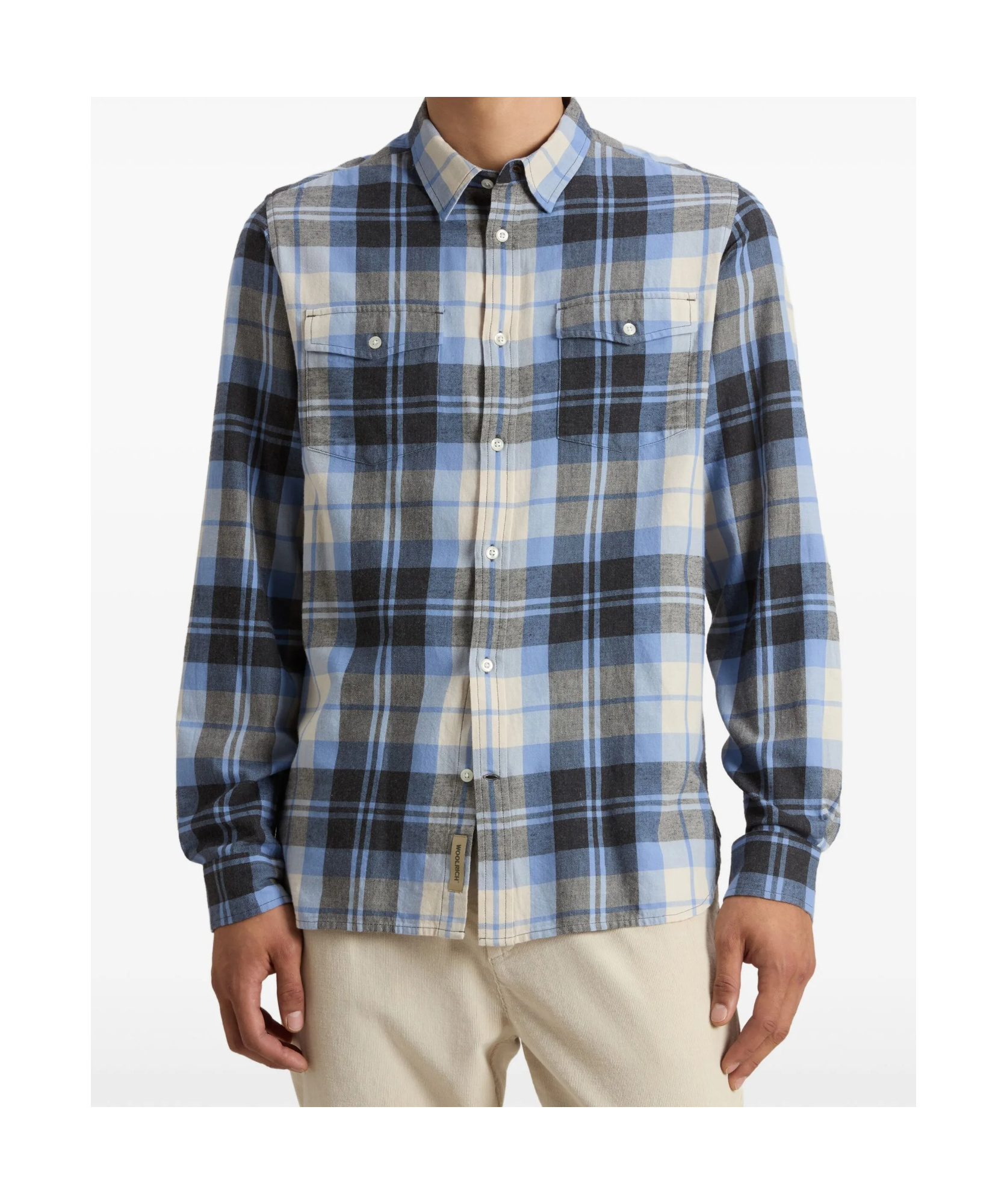 Woolrich Flannel Duncan Shirt Clothing In Multi