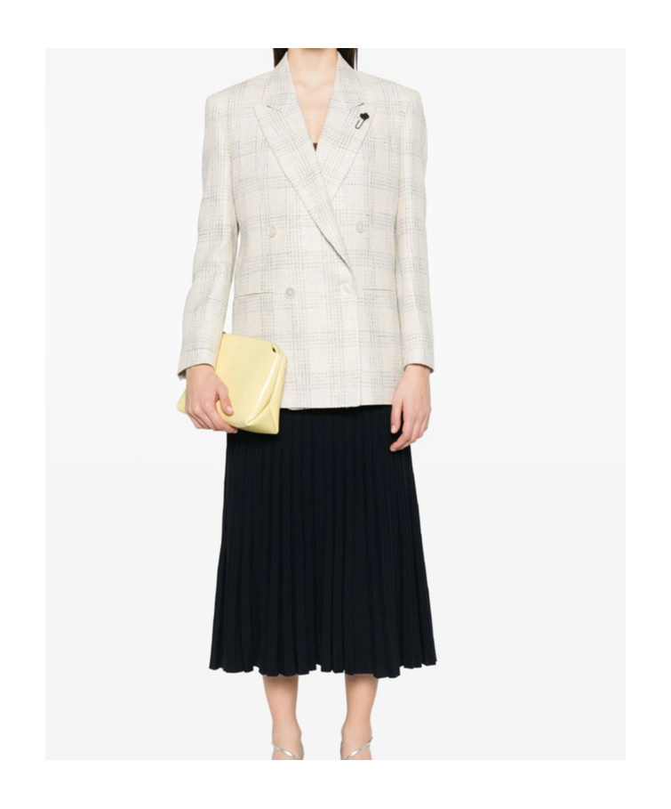 LARDINI CHECKED BLAZER