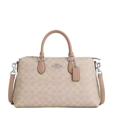 COACH GEORGIA SATCHEL BAG IN SIGNATURE CANVAS