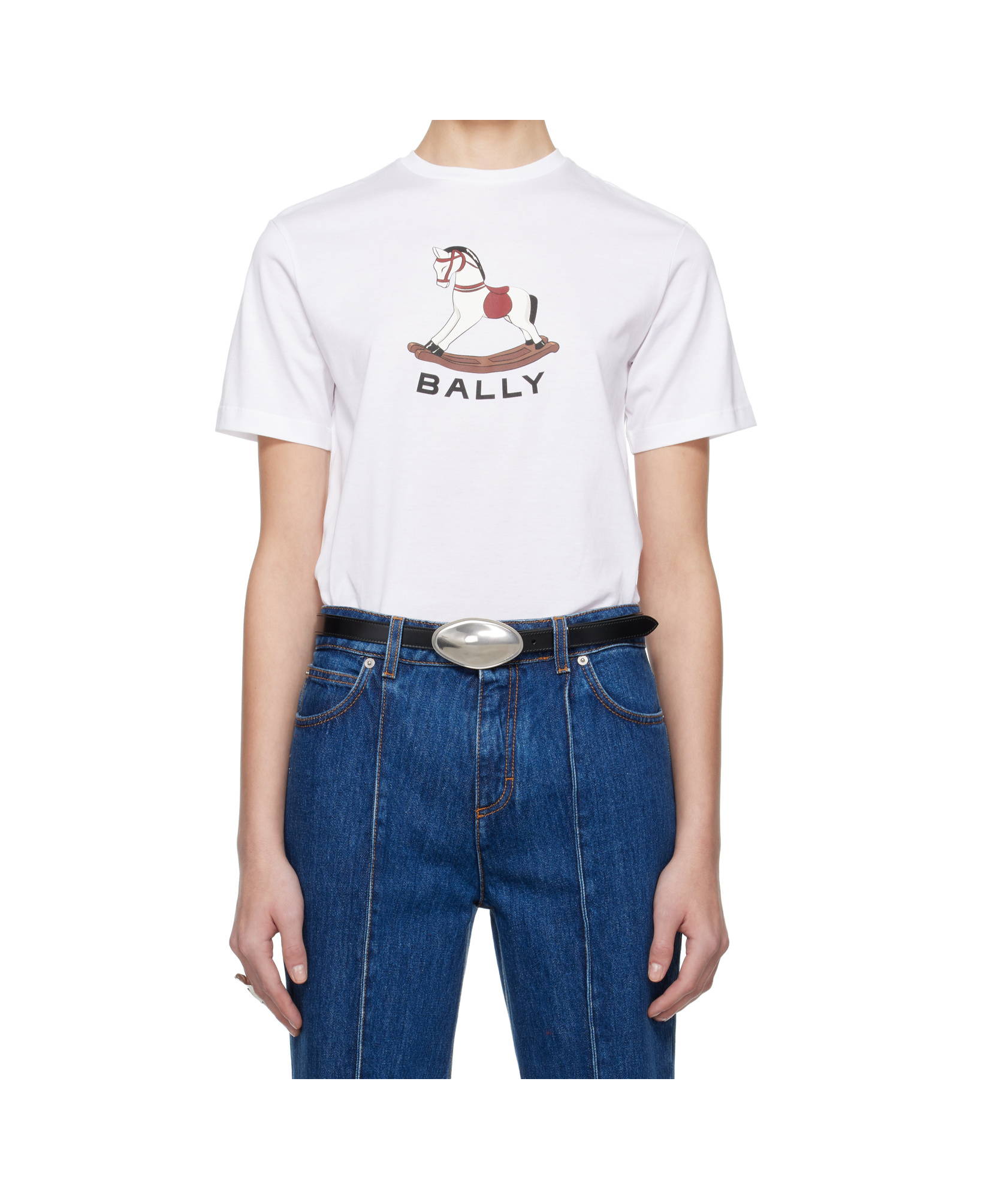 Bally Short-sleeved T-shirt In White