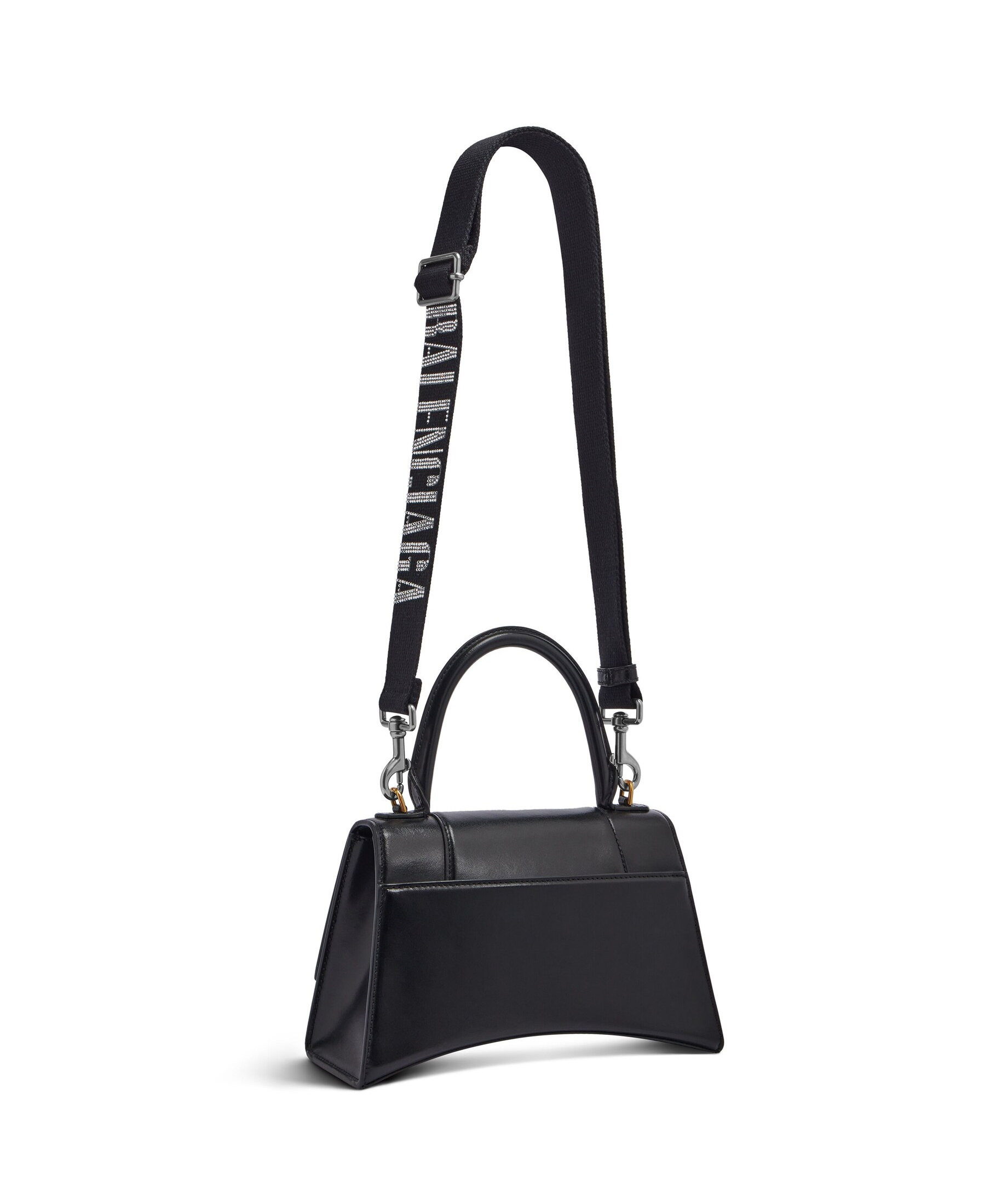 Balenciaga Women's Editor Strap In Black/crystal In Black