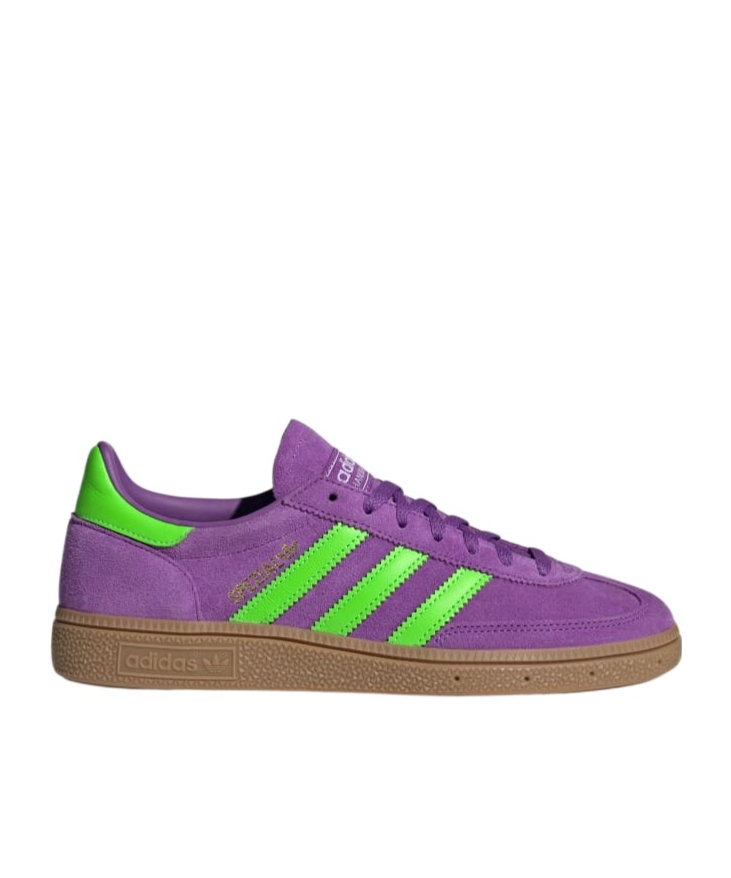 Adidas Originals Womens Adidas Handball Spezial Suede Low-top Trainers In Purple