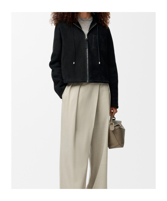 Loewe Jackets Black In Black