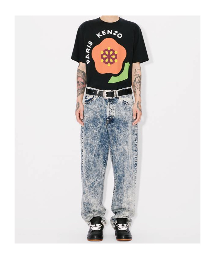 Kenzo Boke Flower T-shirt Clothing In Black