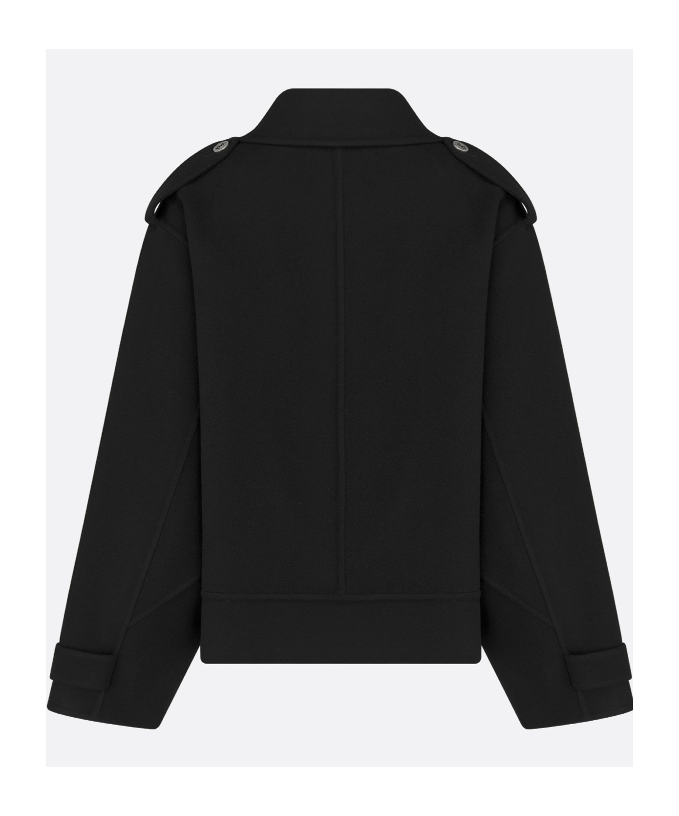 Dior Oversize Coat In Black