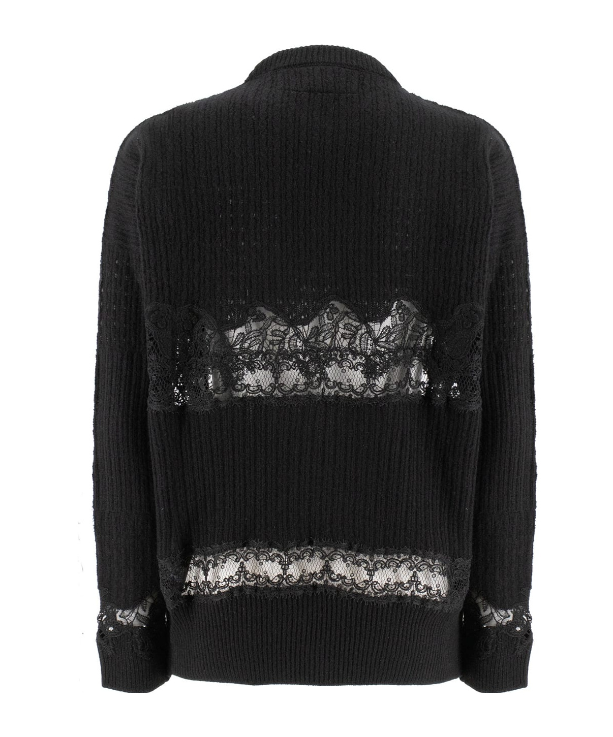 Ermanno Scervino Sweater In Black