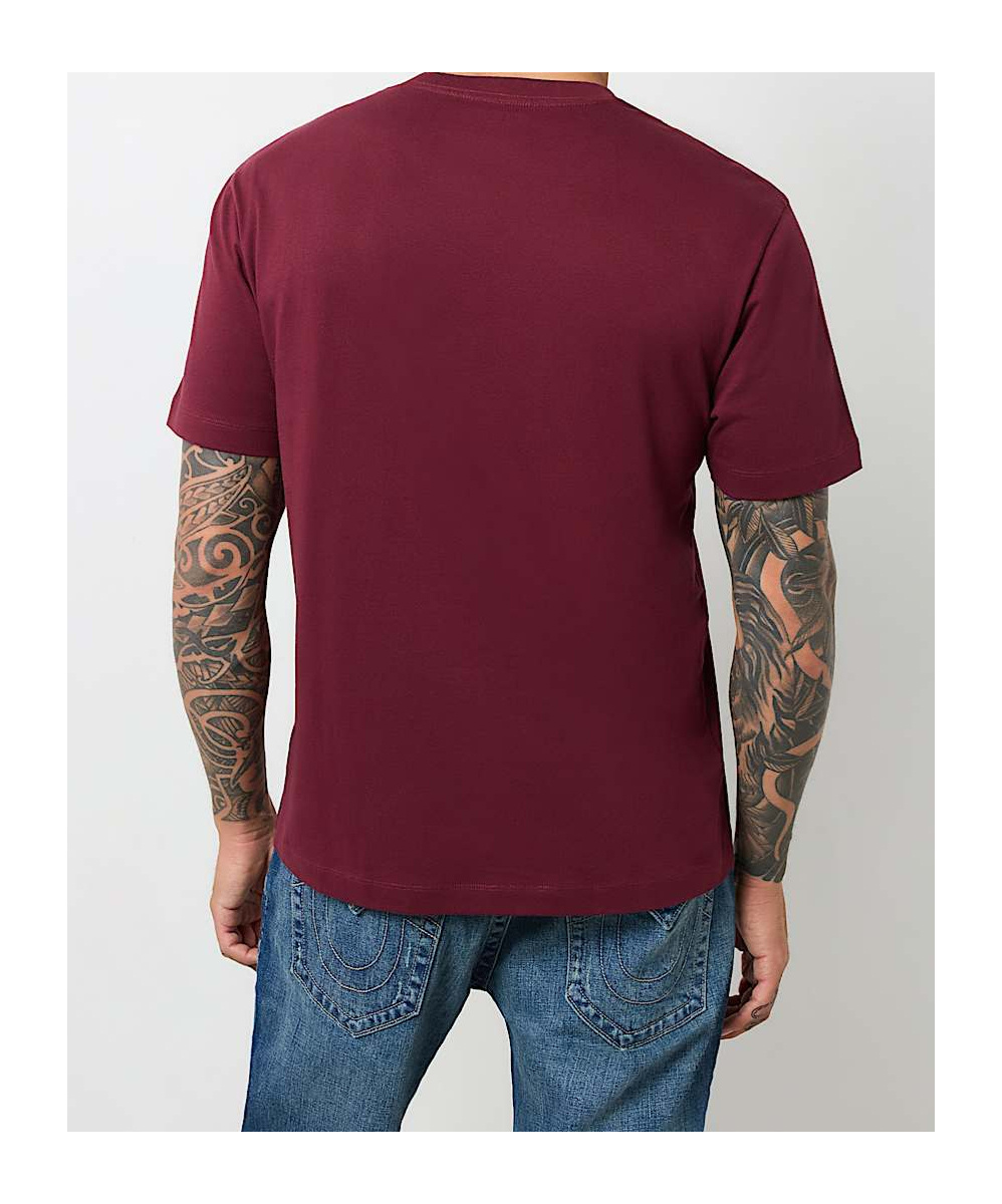 True Religion Buddha High Density Tee In Brown