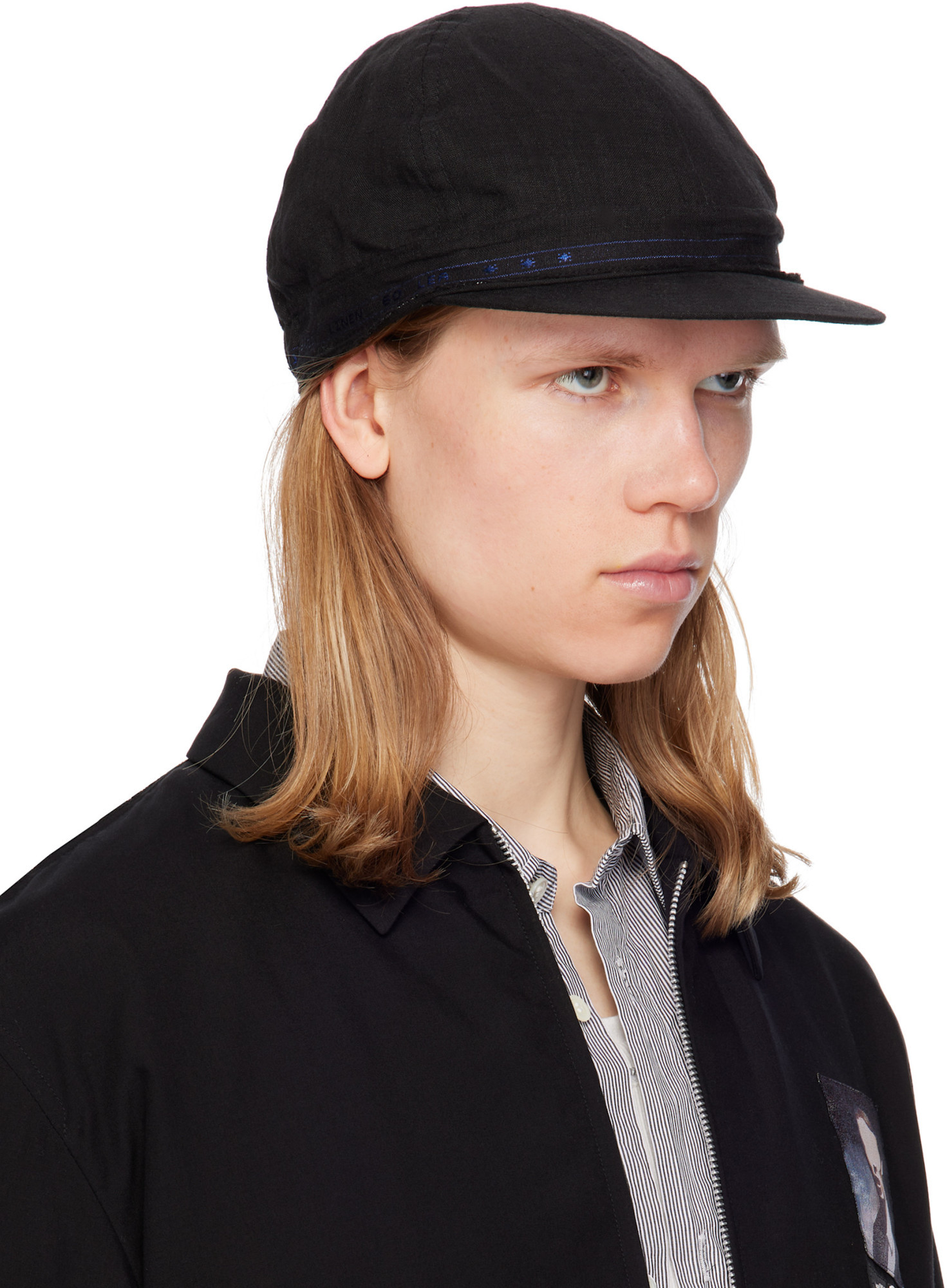 Undercover Logo Baseball Cap In Black