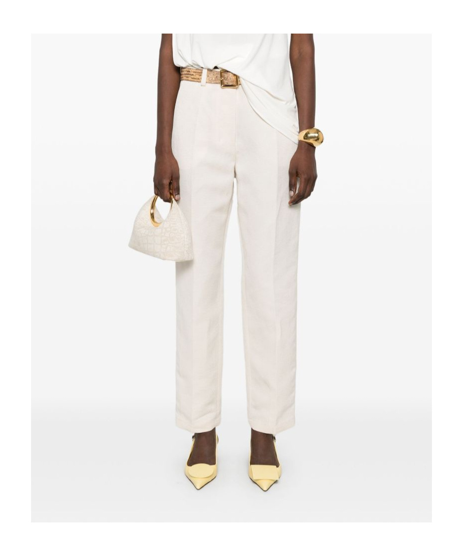 Jacquemus White Slim Fit Pant